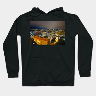 Dom Luis bridge & river Douro - Porto Hoodie